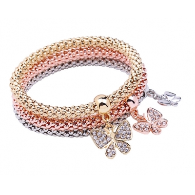 Wholesale Bracelets Butterfly Pendant Bracelet For Women